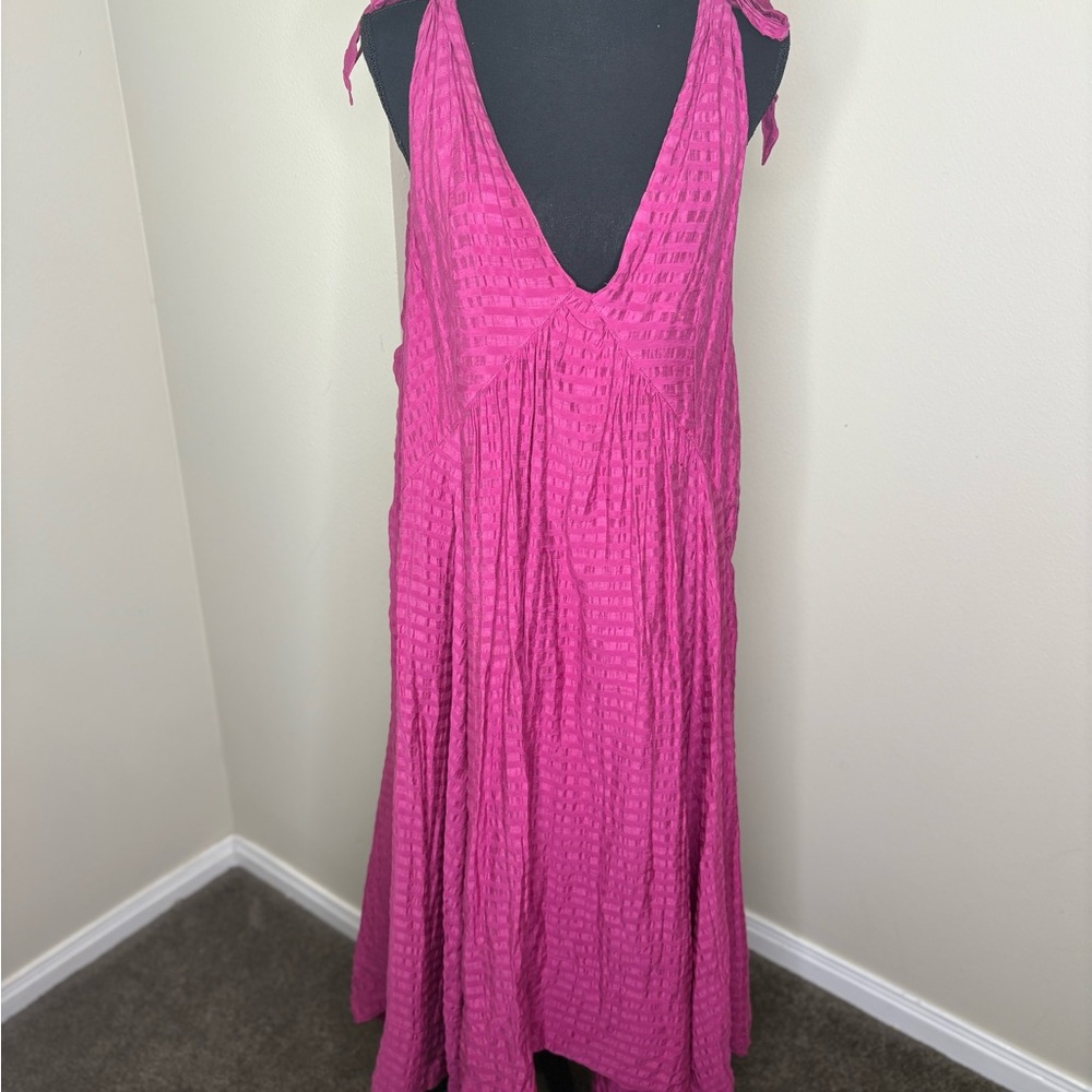 Free People Pink Maxi Dress
